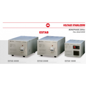Microset ESTAB 1000B Electronic Automatic voltage Stabilizer: Monophase 230Vac.