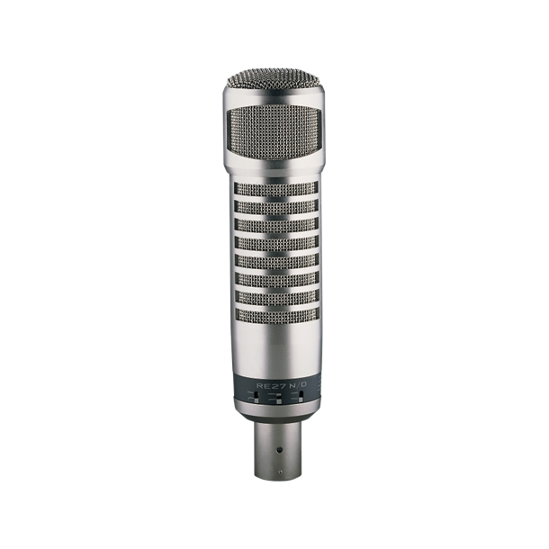 ElectroVoice RE27 Broadcast announcer's microphone with neodymium capsule and Variable-D
