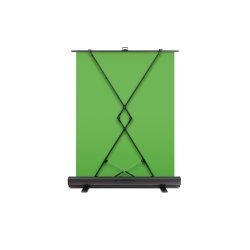 Elgato Green Screen, pop-up screen, 148 x 180 cm (Screen); 164,5 x 10,5 x 11,5 cm (foldet)n