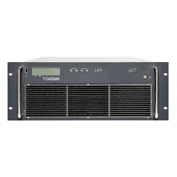 EuroCaster DDS5000, 5 kW Digital FM Transmitter, 4U, Stereo, Soft clipper,Web server, SNMP, 7/8