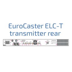 EuroCaster ECL-THSL Stereo Transmitter 20 watt 170-960 Mhz