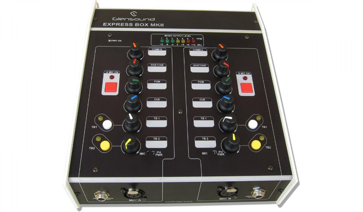 Glensound Express Box MK II Simple 2 position commentary unit ...