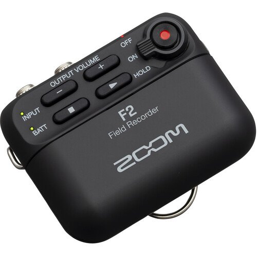Zoom F2 Field Recorder and Lavalier Mic - Reporter & Commentator Equip ...
