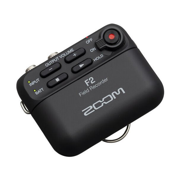 Zoom F2 Field Recorder and Lavalier Mic