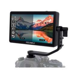 Feelworld F6 PLUS V2 6" 3D LUT Touch Screen DSLR Camera Field Monitor IPS FHD1920x1080 Support 4K