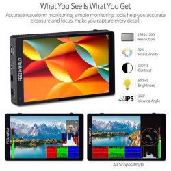 Feelworld F7 Pro 7" 3D LUT Touchscreen DSLR Camera field Director AC Monitor 1920x1200 IPS Panel