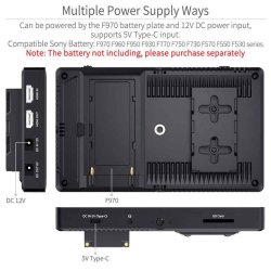 Feelworld F7 Pro 7" 3D LUT Touchscreen DSLR Camera field Director AC Monitor 1920x1200 IPS Panel
