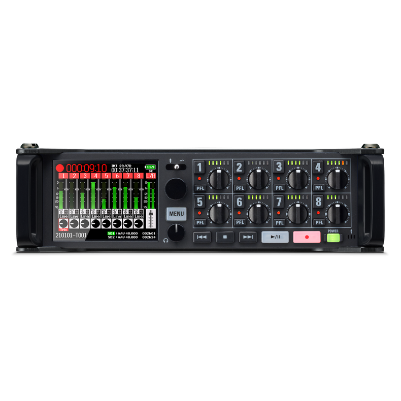 Zoom F8n Pro Multitrack Field Recorder