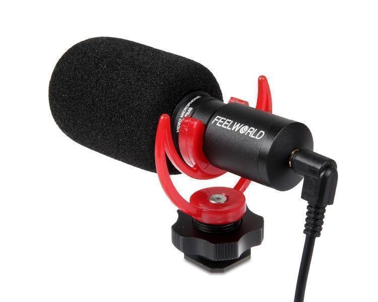 Feelworld FM8 Universal Compact Video Microphone with Shock Mount