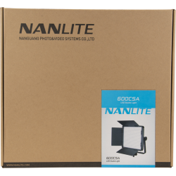 Nanlite 600CSA LED panel, bicolor, max output 2268 lumen (3245 Lux @ 1 m 5600K)