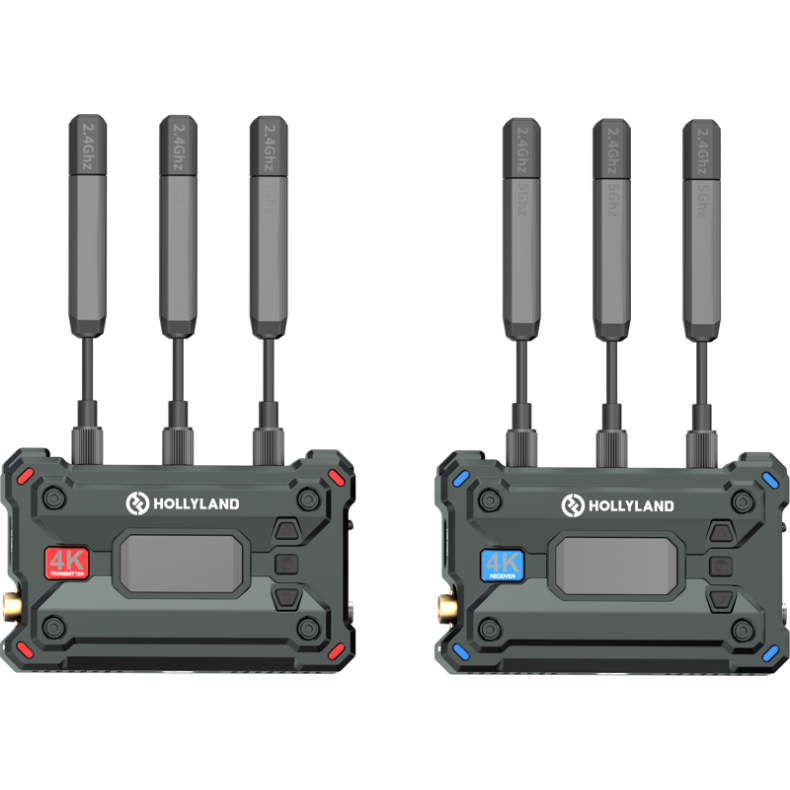 Hollyland Pyro S Wireless Video Transmission System, HDMI and SDI input/output, up to 400 m, 50 ms l