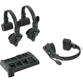 Hollyland Solidcom C1 Full Duplex Wireless Intercom System with 3 headsets