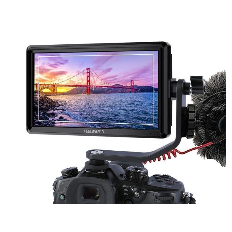 Feelworld FW568 V3 6-inch 3D LUT DSLR Camera Field Monitor IPS