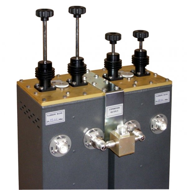 EuroCaster FDB/2000S-H FM Duplexer Starpoint Double Coaxial Filters Combiners 2x1 kW Aluminium