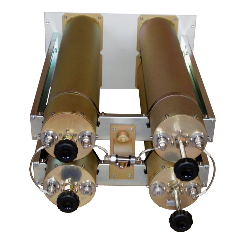 EuroCaster FDB/402S FM Duplexer Starpoint Double Coaxial Filters Combiners 2x200W Aluminium