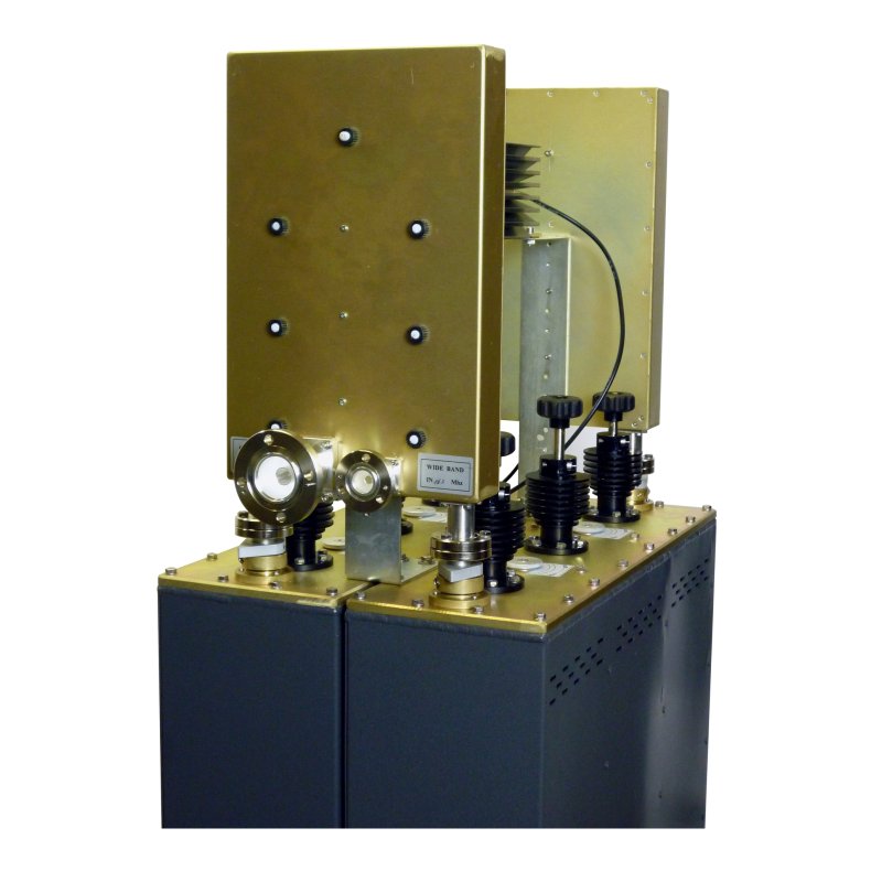 EuroCaster FDT/8000 FM Duplexer Double Bridge Triple Coaxial Filters 4+4kW Aluminium