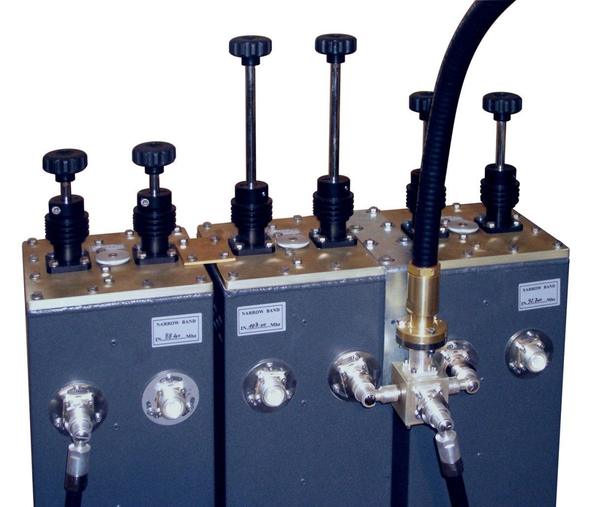 EuroCaster FTB/3000S-H FM Triplexer Starpoint Double Coaxial Filters ...