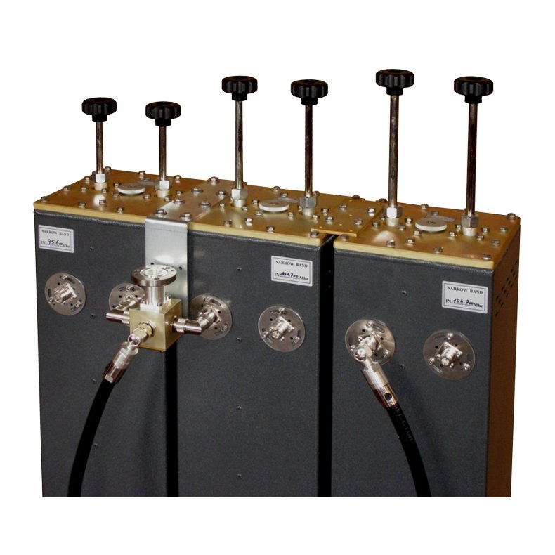 EuroCaster FTB/3000S FM Triplexer Starpoint Double Coaxial Filters Combiners 3x500W Aluminium