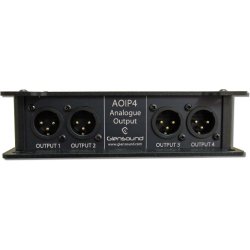 Glensound AoIP4O Four Audio Outputs To Dante / AES67