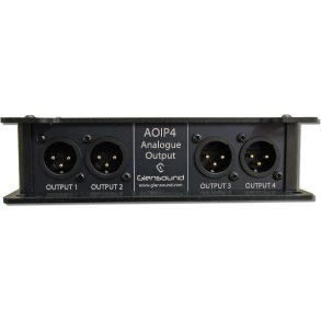 Glensound AoIP4O Four Audio Outputs To Dante / AES67