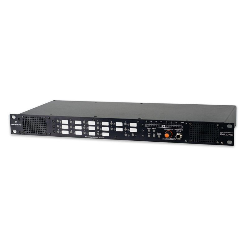 Glensound  BELLA 16 1u 19" rack mount 16 channel DANTE/AES67 audio monitoring unit