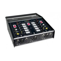 Glensound  CU001 Dante V1 Three commentators. Dante and electronically balanced analogue I/O