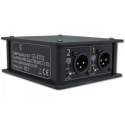 Glensound ET2 Two channel audio isolation using high specification Lundahl transformers