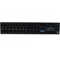 Glensound FW-033 10 channel 4W subrack with 10 x 10 matrix switcher