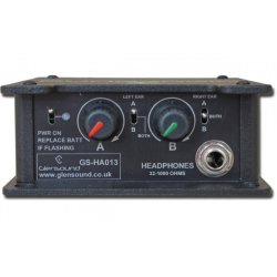 Glensound GS-HA013  Two Channel Headphone Amplifier with input switching