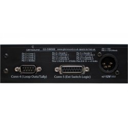 Glensound SW008A 16 Of 2 Into 1 Switches - DC powered 1RU subrack