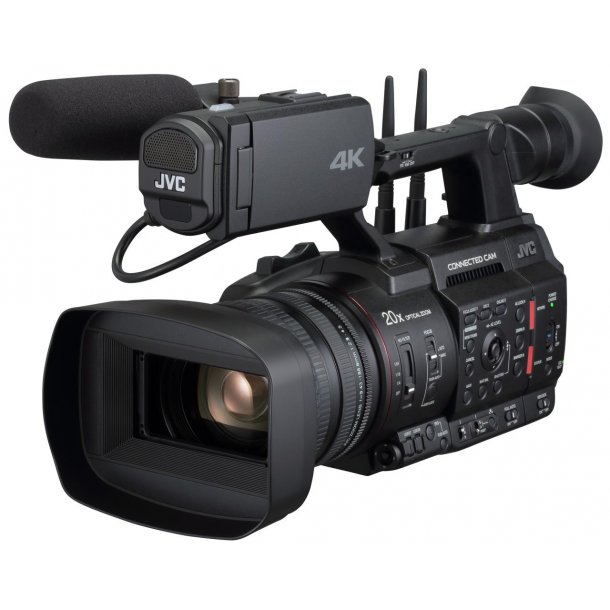 JVC GY-HC550E 4K IP handheld live streaming camcorder - Camcorders