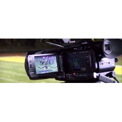 JVC GY-HM250ESB Compact live streaming 4K camcorder with SDI