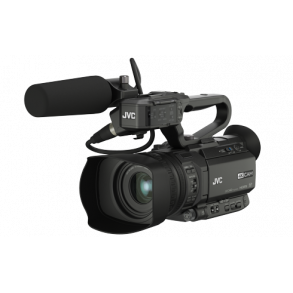 JVC GY-HM250ESB Compact live streaming 4K camcorder with SDI