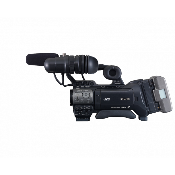 JVC GY-HM890RCHE Shoulder-mount/studio IP live streaming HD camcorder with 3G/4G/LTE/Wifi/FTP/Remote