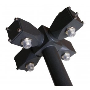 EuroCaster GAXF/8N FM Double Step Power Splitters 2 Out 2kW Aluminium