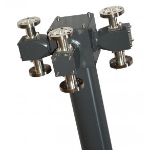 EuroCaster GAXS/6F FM Double Steps Power Splitters 6 Out 15kW Aluminium