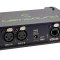 Glensound AoIP-2M - 2 Channel Mic Amp Dante/AES67, 2 Analogue mic/line inputs on XLR, Selectable 48V