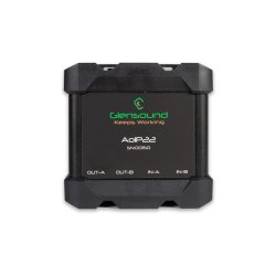 Glensound AoIP-22 MKII Dante/AES67 2-Channel Bi-Directional Audio Interface