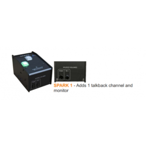 Glensound Spark 1 Compact single user desktop commentary with 1 talkback