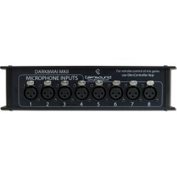 Glensound DARK8MAI MKII 8 Input Mic Amp for Dante/ AES67