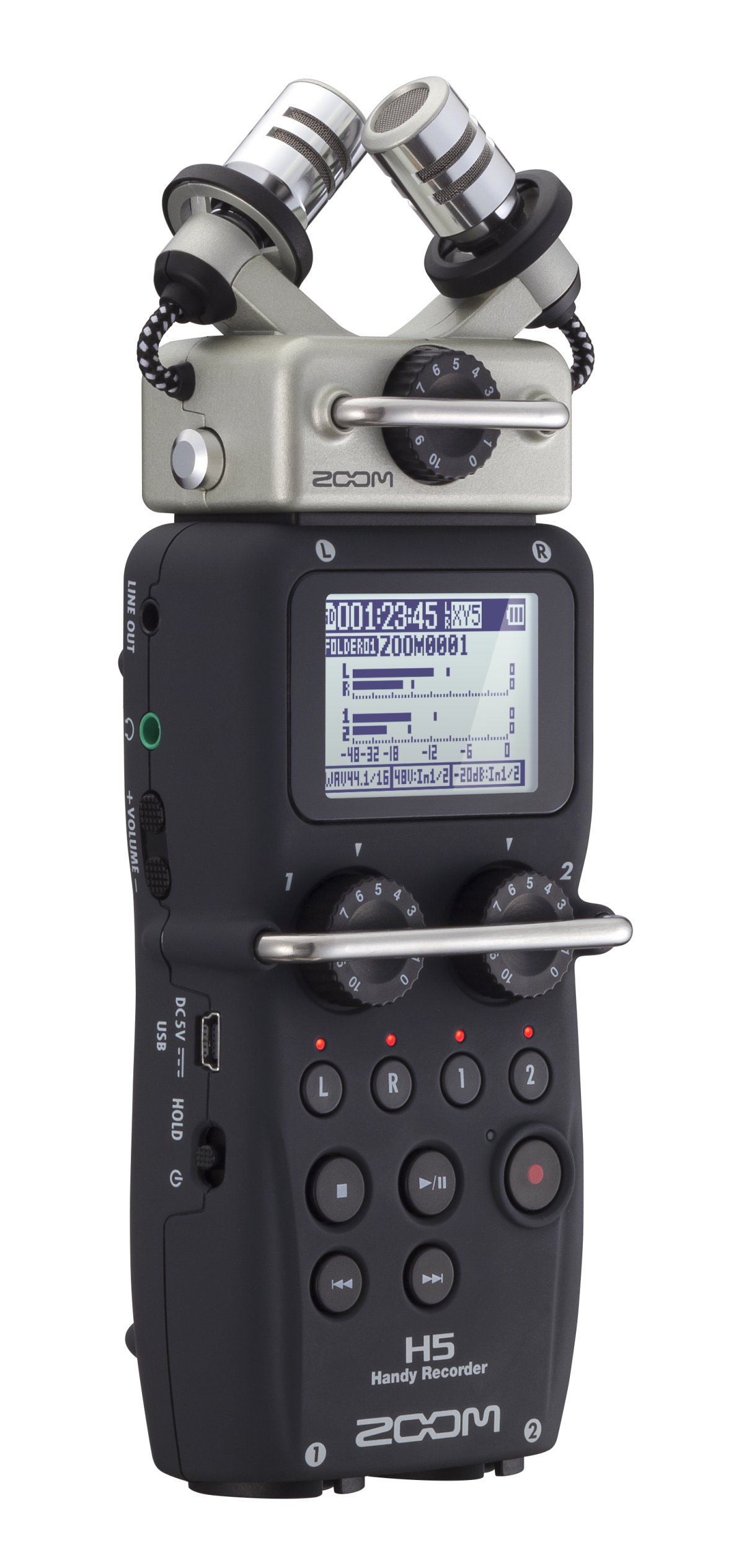 Zoom H5 Portable Digital Multi Channel Recorder - Reporter ...