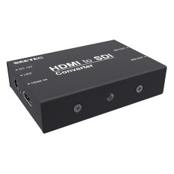 Seetec HTS 1 x HDMI in to 2 x SDI out converter, 1xPSU + battery plate
