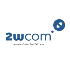 2wcom Hardware Option: Dual SAT tuner for MPX-1g stereo/RDS encoder
