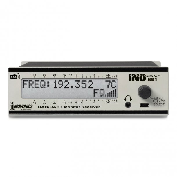 Inovconics INOmini 661 DAB/DAB+ Monitor/Receiver