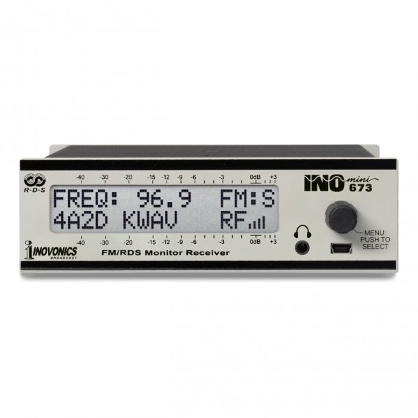 Inovonics 673 FM/RDS Monitor/Receiver