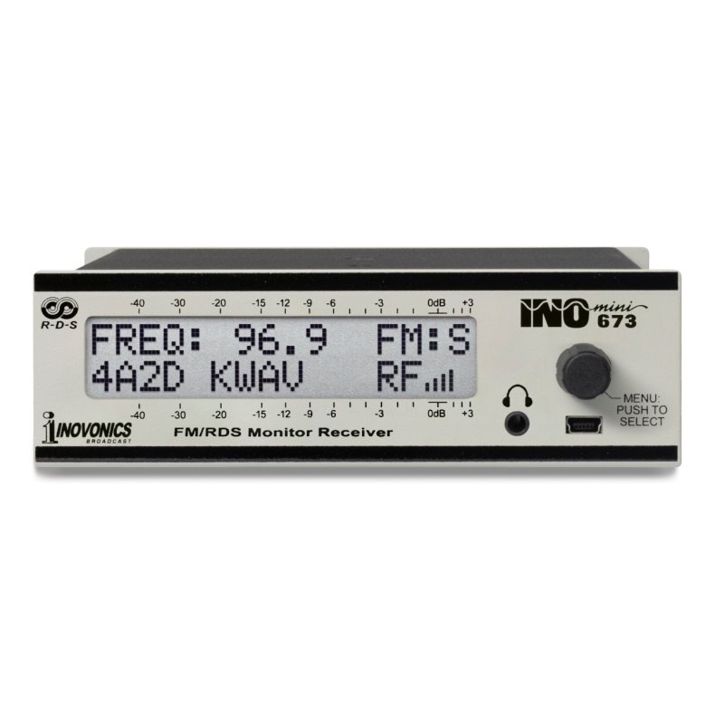 Inovonics 673 FM/RDS Monitor/Receiver