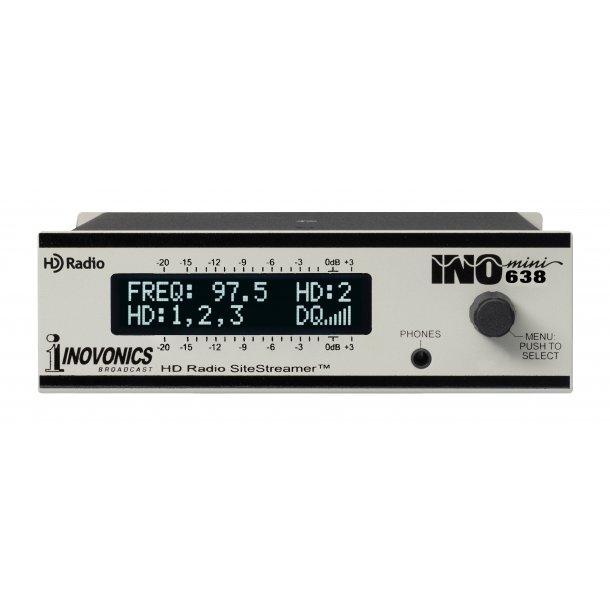 Inovonics INOmini 638 FM/HD SiteStreamer with Web Interface