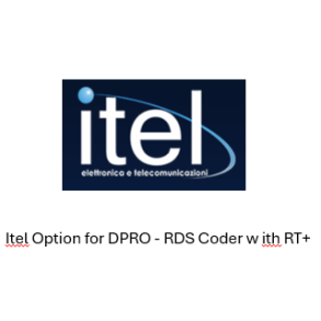 Itel Option for DPRO - RDS Coder w ith RT+