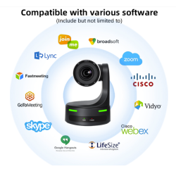 Kato Vision KT-HD86AN Camera, Full HD 2,07 MP, 20 x optical zoom, 1080P, NDI HX2, HDMI, SDI