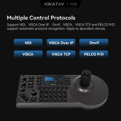 Kato Vision KT-KC20-NDI � Multifunctional PTZ camera controller